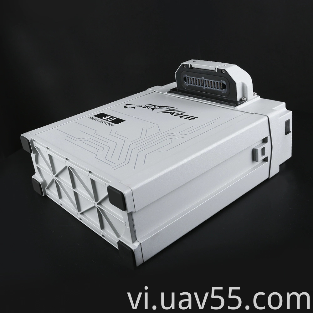 Tattu 28000mah 3.0 25C 58.8V 14S pin Lipo thông minh với phích cắm AS150U cho máy bay không người lái nông nghiệp